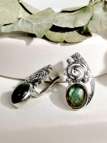 Серебряные серьги